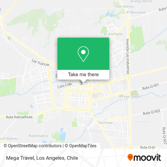 Mega Travel map