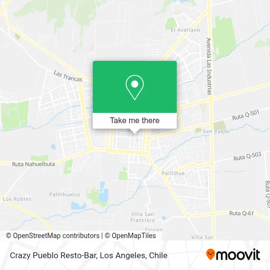 Crazy Pueblo Resto-Bar map