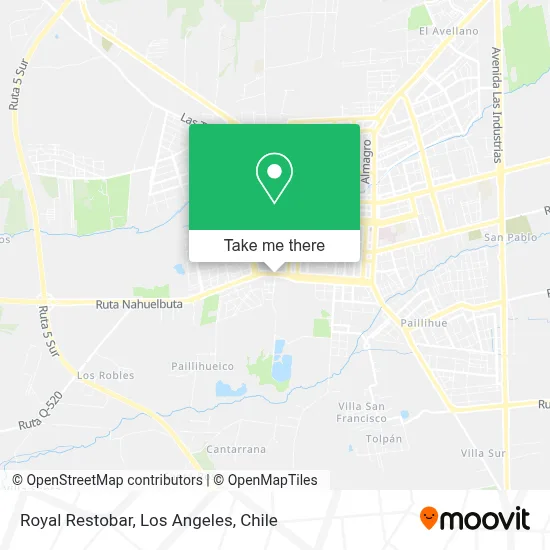 Royal Restobar map