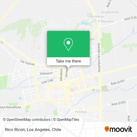 Rico Ricon map