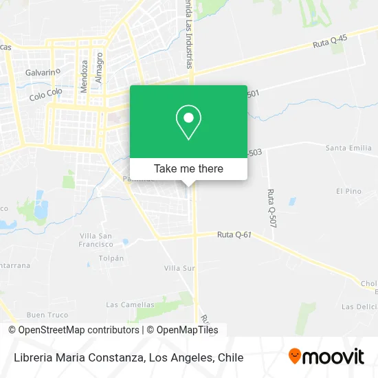 Libreria Maria Constanza map