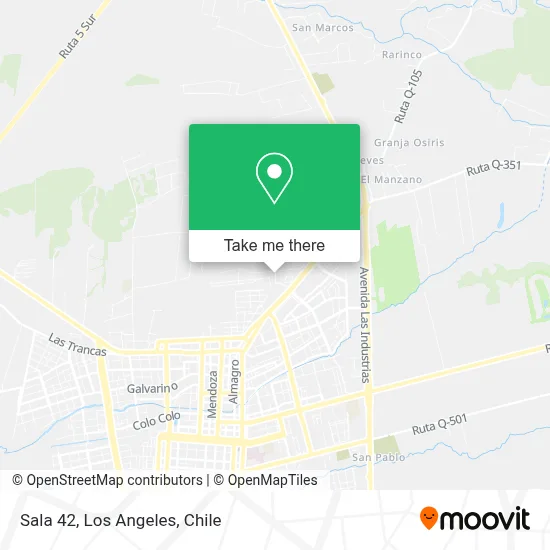 Sala 42 map