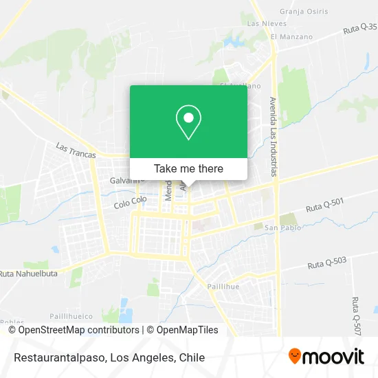 Restaurantalpaso map