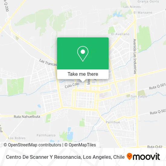 Centro De Scanner Y Resonancia map