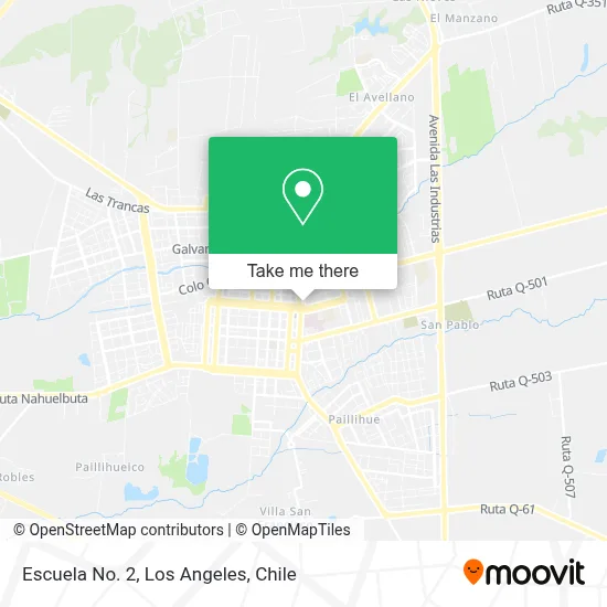 Escuela No. 2 map