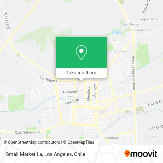 Small Market La map