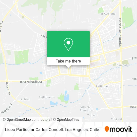 Liceo Particular Carlos Condell map