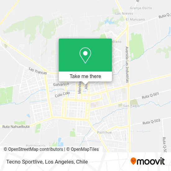 Tecno Sportlive map