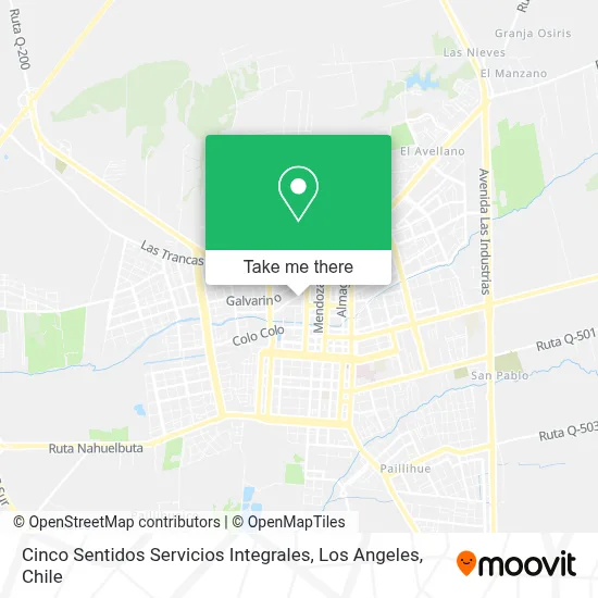 Cinco Sentidos Servicios Integrales map