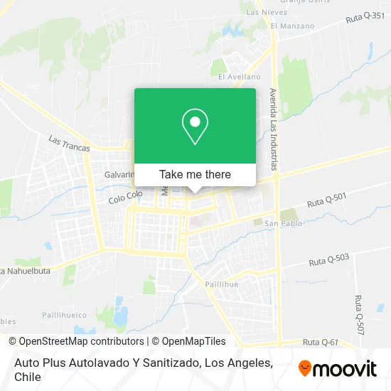 Auto Plus Autolavado Y Sanitizado map