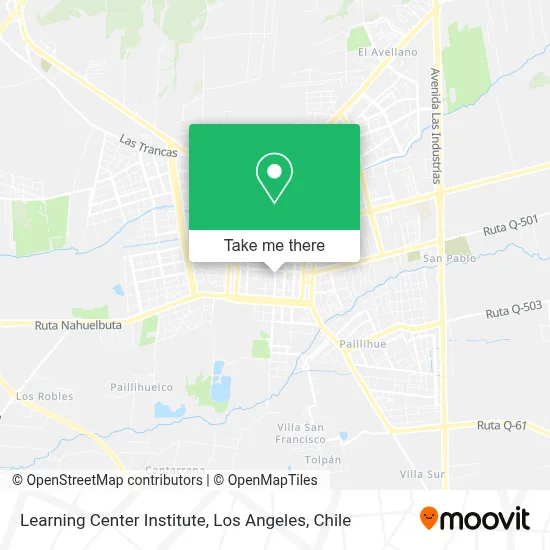 Learning Center Institute map