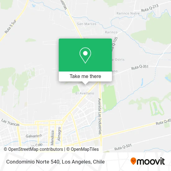 Condominio Norte 540 map