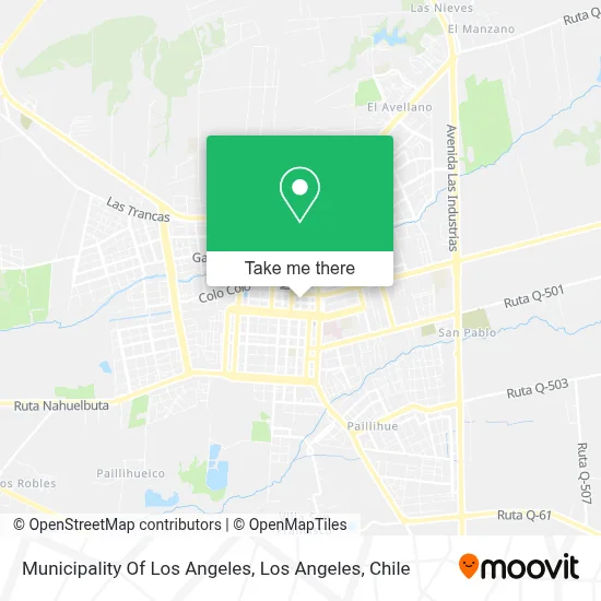 Municipality Of Los Angeles map