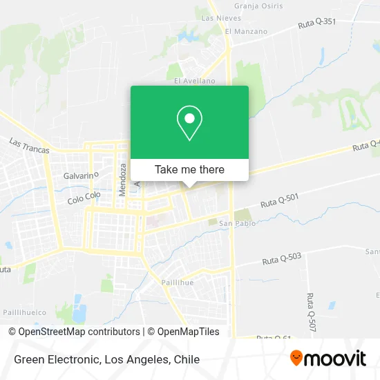 Green Electronic map