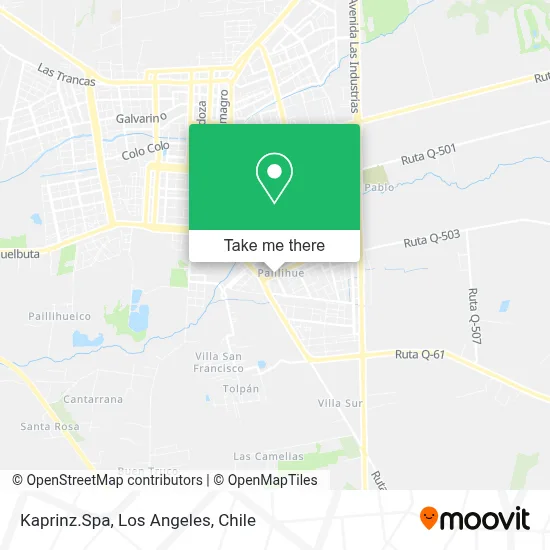 Kaprinz.Spa map