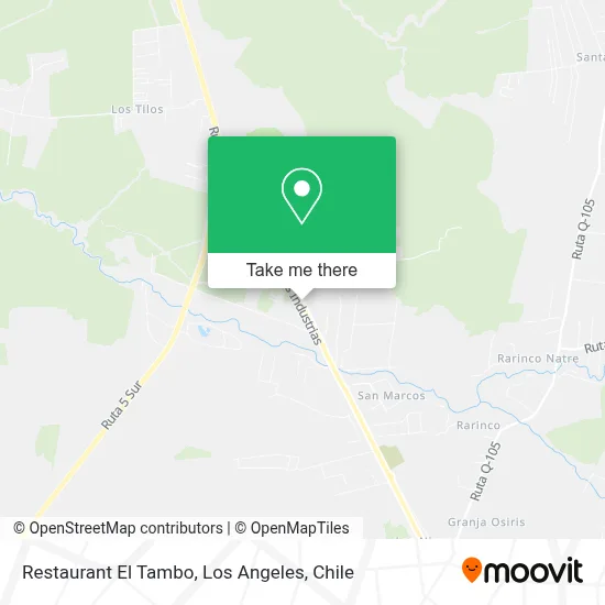 Restaurant El Tambo map