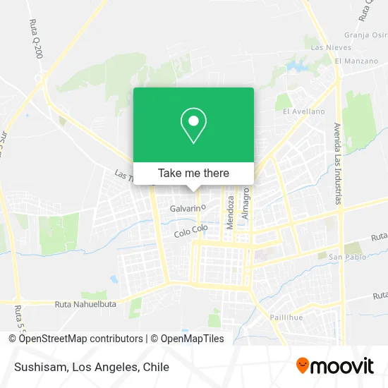 Sushisam map