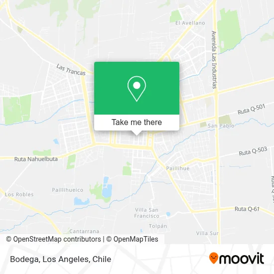 Bodega map
