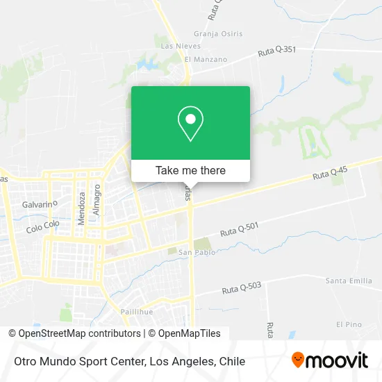Otro Mundo Sport Center map