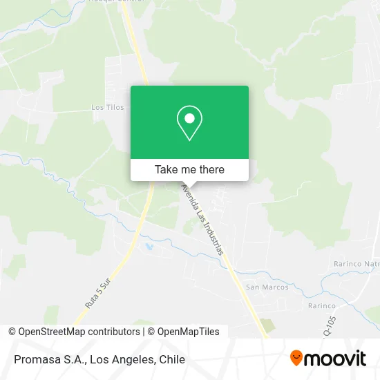 Promasa S.A. map