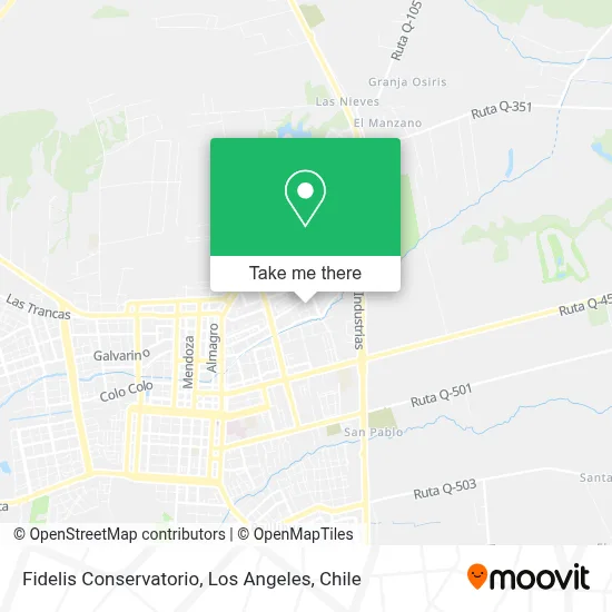Fidelis Conservatorio map
