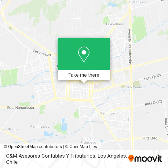 C&M Asesores Contables Y Tributarios map