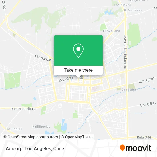 Adicorp map