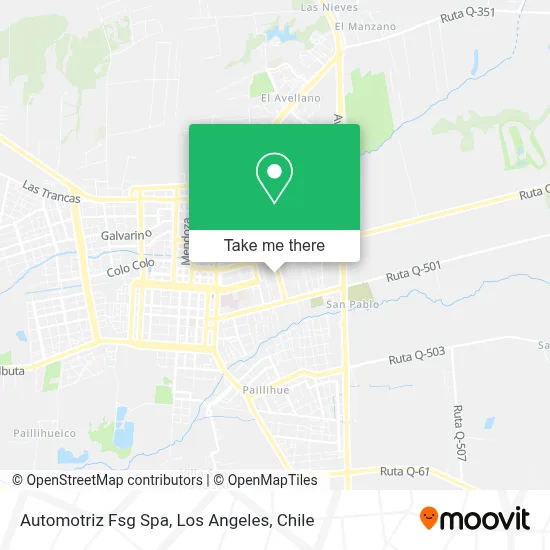 Automotriz Fsg Spa map