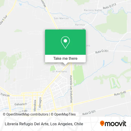 Librería Refugio Del Arte map