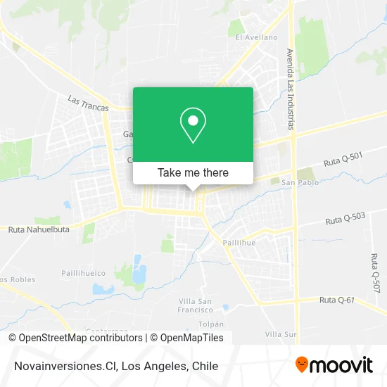 Novainversiones.Cl map