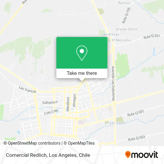 Comercial Redlich map