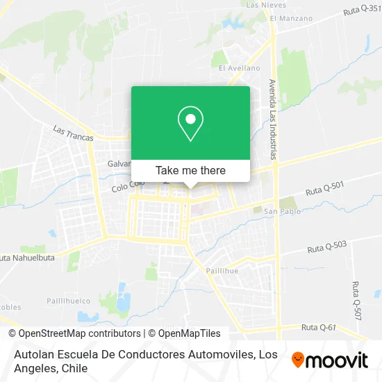 Autolan Escuela De Conductores Automoviles map
