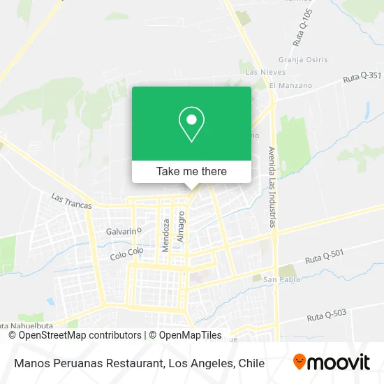 Manos Peruanas Restaurant map