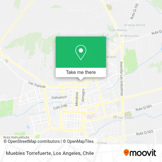 Muebles Torrefuerte map