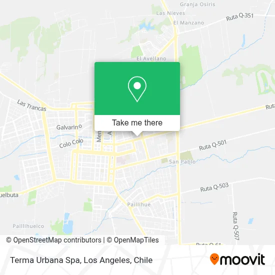 Terma Urbana Spa map