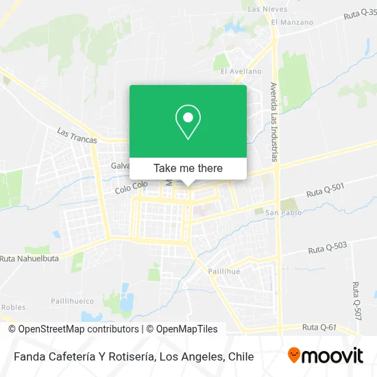 Fanda Cafetería Y Rotisería map