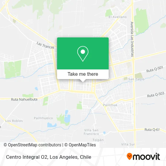 Centro Integral O2 map