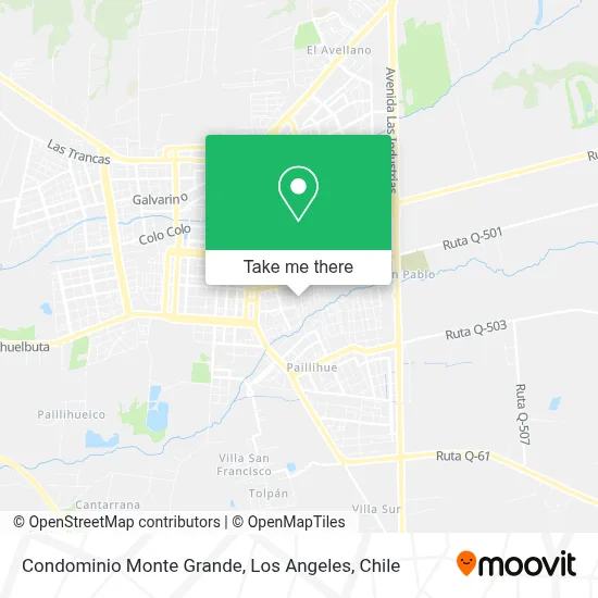 Condominio Monte Grande map
