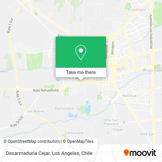 Desarmaduria Cejar map