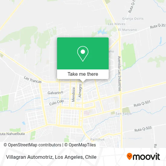 Villagran Automotriz map