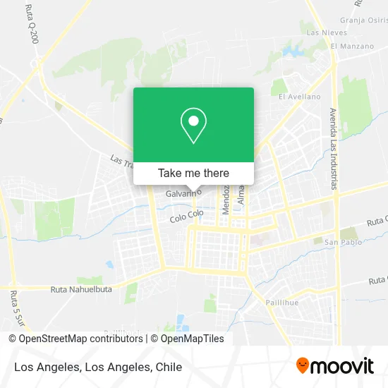 Los Angeles map