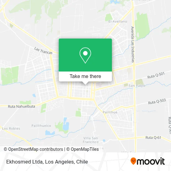 Ekhosmed Ltda map
