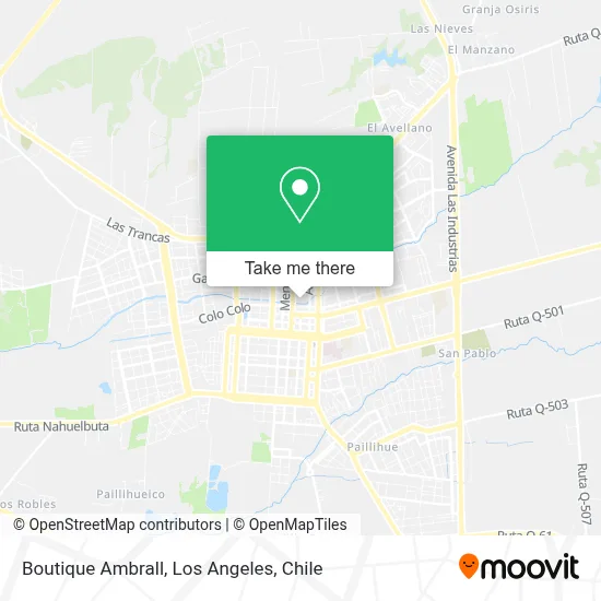 Boutique Ambrall map