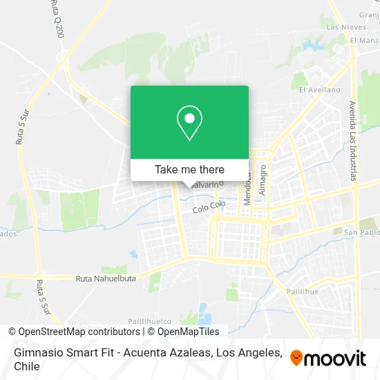 Gimnasio Smart Fit - Acuenta Azaleas map