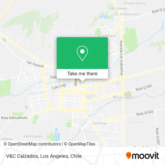 V&C Calzados map