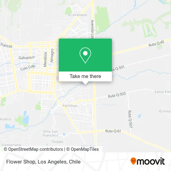 Floreria map