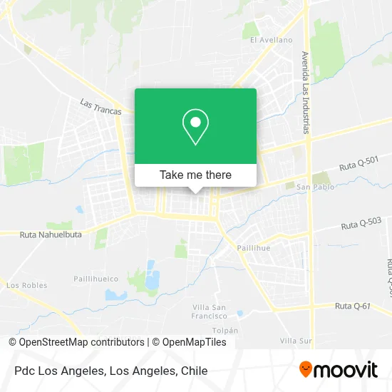 Pdc Los Angeles map