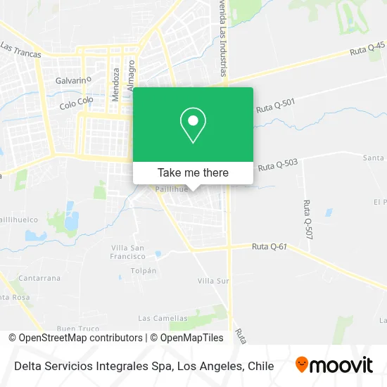 Delta Servicios Integrales Spa map