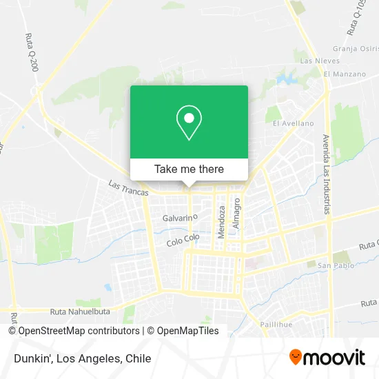 Dunkin' map
