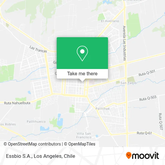 Essbio S.A. map
